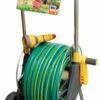 Hozelock Pro Metal Cart With 50m Hose & Spray Gun
