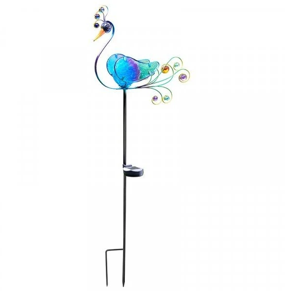 Smart Solar Peacock Solar Stake Light 1 Smart Solar Peacock Solar Stake Light