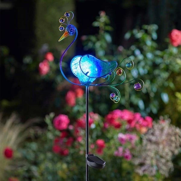 Smart Solar Peacock Solar Stake Light 2 Smart Solar Peacock Solar Stake Light - Image 2