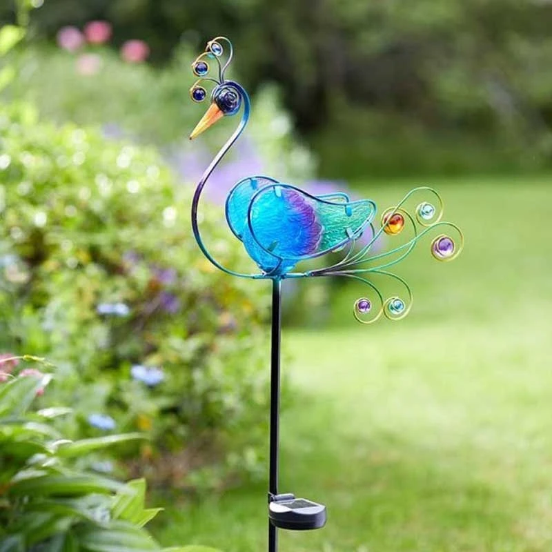 Smart Solar Peacock Solar Stake Light 3 Smart Solar Peacock Solar Stake Light - Image 3