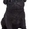Vivid Arts Black Pug Puppy Petpal