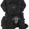 Vivid Arts Black Cockapoo Puppy Petpal