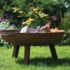 Woodlodge Glasto Fire Pit With Legs 55cm