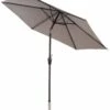 Katie Blake Sturdi 2.5m Crank Round Parasol Taupe