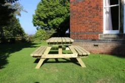 Churnet Valley Deluxe Picnic Table 1.5m -LG Outdoor Shop 46828 2432
