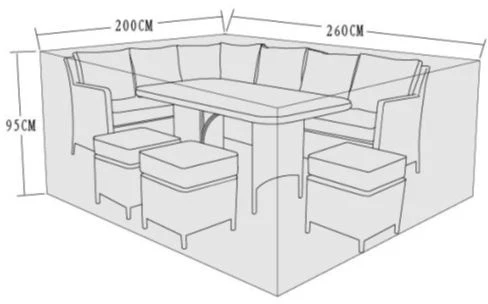 Caythorpe And Wilsford Corner Group Furniture Cover 1 Caythorpe And Wilsford Corner Group Furniture Cover