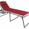 Quest Leisure Bordeaux Pro Lounge Bed With Side Table