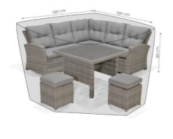 Lifestyle Garden Aruba Lite Corner Cover -LG Outdoor Shop 47014 2183