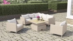 Lifestyle Garden Bermuda Casual Corner Dining Chair Set