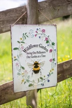 La Hacienda Wildflower Garden Sign -LG Outdoor Shop 47062 2070