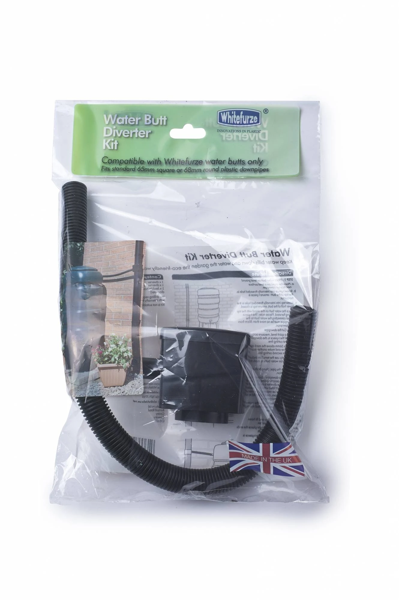 White Furze Rain Divert Kit 1 White Furze Rain Divert Kit
