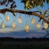Smart Garden SpiraLight 10 Silver Solar String Lights